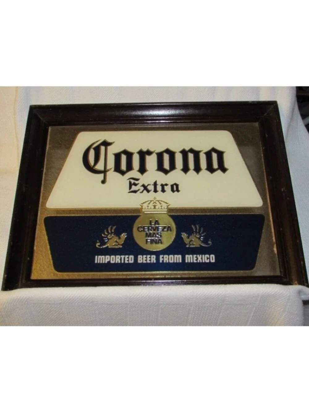Corona Vintage Bar Distressed Mirror